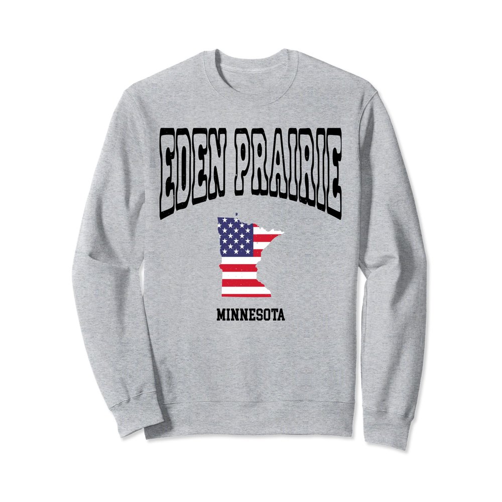Vintage Eden Prairie Minnesota MN Athletic Throwback Sweatshirt