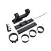 AWETHE Fast Zooming System Scope Mount Ring, 1.93" Optical Centerline Height Mount Base, for 30mm/34mm Tube LVPO Riflescope, RMR and Other Mini Red Dot Sight, Black (34mm Tube BK) view 2