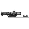 AWETHE Fast Zooming System Scope Mount Ring, 1.93" Optical Centerline Height Mount Base, for 30mm/34mm Tube LVPO Riflescope, RMR and Other Mini Red Dot Sight, Black (34mm Tube BK) view 3