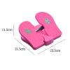 DYNWAVE Mimi Foot Stepper Machine Stair Stepper Machine Seated Exerciser Foldable Fitness Stepper Under Desk Pedal for Exercise Home, Rose red view 2