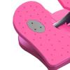 DYNWAVE Mimi Foot Stepper Machine Stair Stepper Machine Seated Exerciser Foldable Fitness Stepper Under Desk Pedal for Exercise Home, Rose red view 4