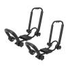 Canoe Top Mount Carrier, Adjustable J Bar Kayak Roof Rack Sturdy Structure Stably Fixed Easy Install 2pcs Universal Good Load Bearing for Car Boat SUV view 2