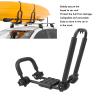 Canoe Top Mount Carrier, Adjustable J Bar Kayak Roof Rack Sturdy Structure Stably Fixed Easy Install 2pcs Universal Good Load Bearing for Car Boat SUV view 4