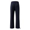 Linen Pants Women Petite Summer Cotton Linen Cropped Wide Leg Pants Capris Women Ladies Casual Loose Palazzo Pant Work Elastic Pocket Khaki X-Large view 3