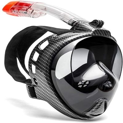 NPQPNAFC Full Face Mask Diving Snorkel Diving Mask Scuba Mask Underwater Anti Fog Full Face Snorkeling Mask Professional Snorkelling Gear for Women Men Kids Swimming Snorkel Divin Masks