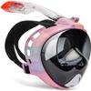 NPQPNAFC Full Face Mask Diving Snorkel Diving Mask Scuba Mask Underwater Anti Fog Full Face Snorkeling Mask Professional Snorkelling Gear for Women Men Kids Swimming Snorkel Divin Masks view 2