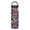 Flashideas Colorful Butterfly Water Bottles Insulated Stainless Steel Water Bottle Vacuum Insulated Keep Hot and Cold 20oz for Workout Travel Sports Camping view 1
