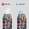 Flashideas Colorful Butterfly Water Bottles Insulated Stainless Steel Water Bottle Vacuum Insulated Keep Hot and Cold 20oz for Workout Travel Sports Camping view 4