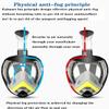 NPQPNAFC Diving mask Diving Masks Full Face Snorkeling Mask Full Dry Anti Fog Snorkeling Set Diving Mask Safety Swimming Training Diving Mask for Adults and Kids Masks view 4