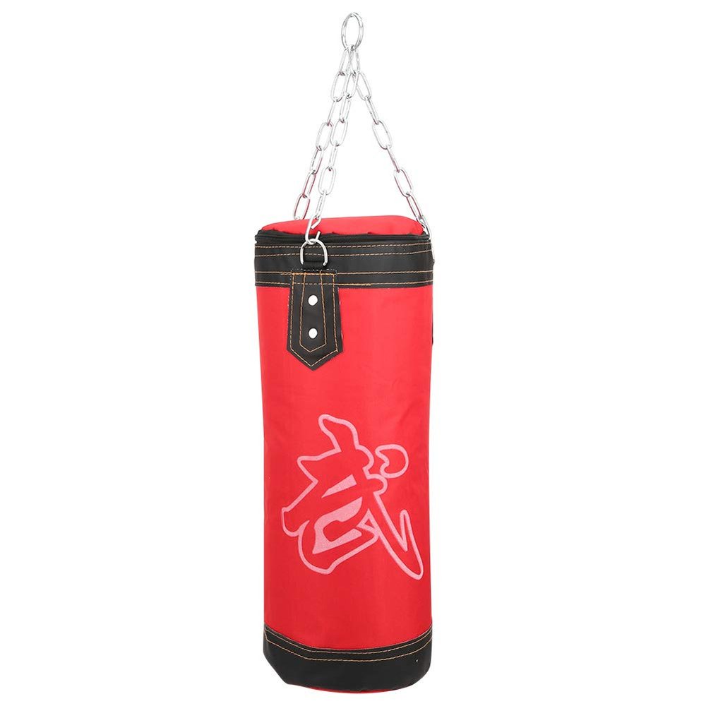 3 Layer Boxing Hanging Sandbags Hollow Sand Bag Thai Boxing Taekwondo Weighted Bags Junior Strength Training Bags for Children Training Fitness Red