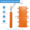 Square Basketball Pole Padding Fits6x6 Inch Pole, Durable 6 Feet Tall Basketball Pole Pad Outdoor and Indoor, UV-Resistant Waterproof Hoop Pads for Protection and Player Safety view 2