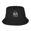 Gdiebdid Trust Me I'm The Dj Woman Men Unisex Fisherman's Hat Summer Beach Hats Black view 1