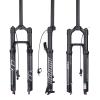 BOLANY 27.5/29inch MTB Air Fork 140mm Travel Bike Suspension Fork 34mm Stanchions Bike Front Fork with Damping Rebound Adjustment 28.6mm Threadless Steerer