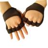 balacoo Women Men Gym Workout Gloves Non-Slip Silicone Half-Finger Weight Lifting Gloves Padded Wrist view 2