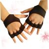 balacoo Women Men Gym Workout Gloves Non-Slip Silicone Half-Finger Weight Lifting Gloves Padded Wrist view 4
