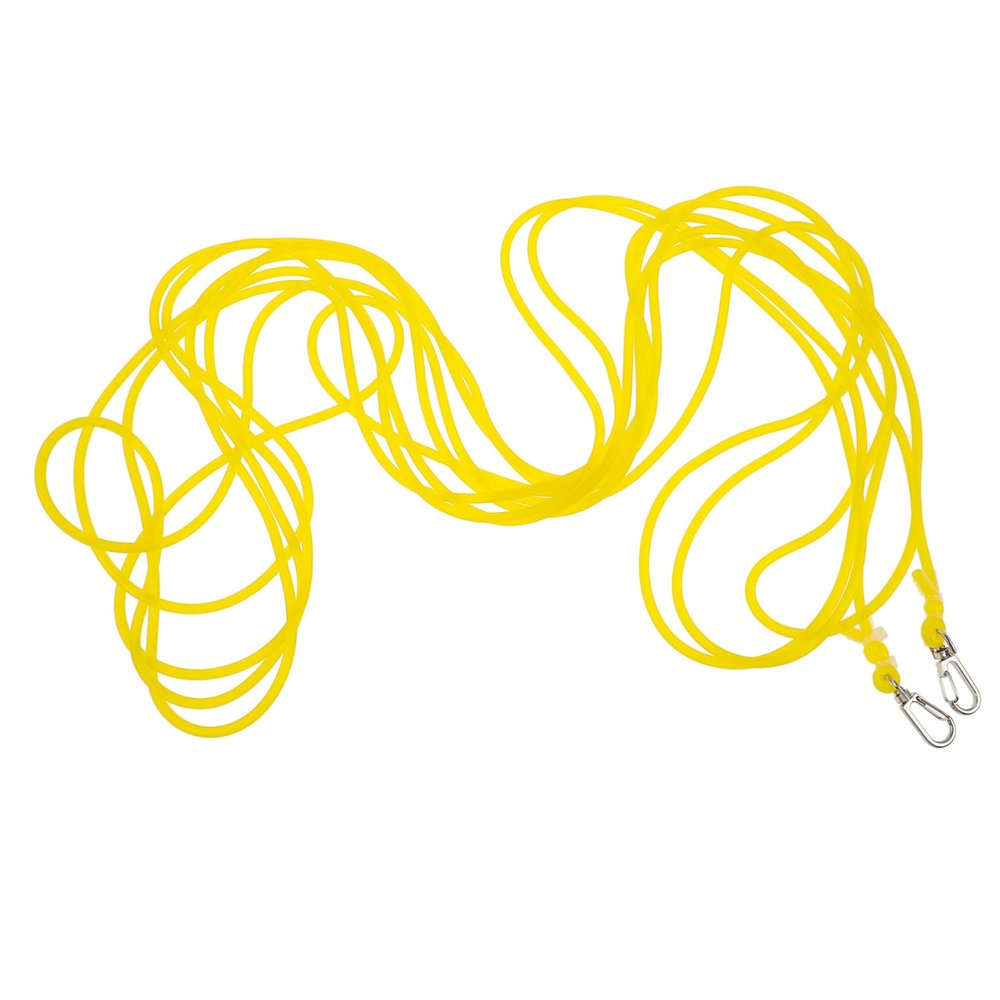 SUPVOX Elastic Tether Rope Carabiner Portable Fishing Lanyard and Wear-Resistant for Boating Kayaking and Outdoor Sports Activities