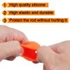 JOGFFDE Fishing Rod Butt Cushion Fishing Rod Tube End Caps Silicone Fishing Rod Protector 3 Sizes Fishing Rod Seat NonSlip Stand Fixing Pole Holder Cushion Fishing Gear Equipment(Medium-6pcs) view 4