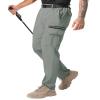 NATUVENIX Hiking Pants Men Lightweight Mens Travel Pants Quick Dry Cargo Work Pants for Men Water Resistant Fishing Pants view 1