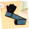 balacoo 1pair Outdoor Half Finger Weightlifting Gloves Wrist Support Breathable Sports Gloves for Strength Training Cycling Gym Workouts view 2