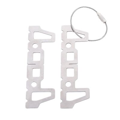 1/2 Hiking Support Rack - Outdoor Cookware Holder, Camping Gear Stove Stand | Maverick Camping Wood Burner, Fire Pit Cooking Grill, Backpacking Stove Cross Stand for Trekking Adventures Fishing