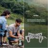 1/2 Hiking Support Rack - Outdoor Cookware Holder, Camping Gear Stove Stand | Maverick Camping Wood Burner, Fire Pit Cooking Grill, Backpacking Stove Cross Stand for Trekking Adventures Fishing view 4
