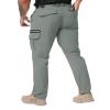 NATUVENIX Hiking Pants Men Lightweight Mens Travel Pants Quick Dry Cargo Work Pants for Men Water Resistant Fishing Pants view 2