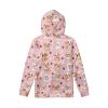 WELLFLYHOM Pink Hoodies Girls Fashion Sweatshirt Size 6 7 Puppy Dog Graphic Pullover Hoodie Cute Outfit Dog Paw Print Long Sleeve Hooded Sweatshirt Workout Casual Sweater Shirt view 3