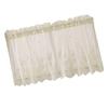 Cabilock Short Lace Curtains for Window Half Curtain Sheer Drapes Kitchen Decorative Shade Sun Proof 137x61cm view 1