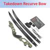 62 Inch ILF Recurve Bow with Gordon Limbs 25-60Lbs Metal Riser Competition Athletic Recurve Bow for Adult Right Handed Hunting Longbow (Green, 40 Lbs) view 3