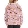 WELLFLYHOM Pink Hoodies Girls Fashion Sweatshirt 8-10T Puppy Dog Graphic Pullover Hoodie Cute Outfit Dog Paw Print Long Sleeve Hooded Sweatshirt Workout Casual Sweater Shirt view 2