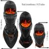 Ski Mask, Balaclava Winter Full Face Mask Thermal Warmer Windproof Breathable Gear -Skiing, Snowboarding, Moto Riding (Short Style) view 2