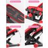 ZHCWEP Mini-Stepper Swing Stepper Home Stepper in-situ Foot Climber Waist Fitness Step Machine with Resistance Bands and Twisting Action Efficency view 2
