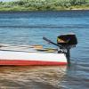 48V 1000WElectric Outboard Motor, 4.0JET PUMP Electric Brushless Trolling Outboard Motor, 3000RPM Heavy Duty Short Shaft Fishing Boat Engine for Fishing, Aquaculture, Outdoor Adventure view 4