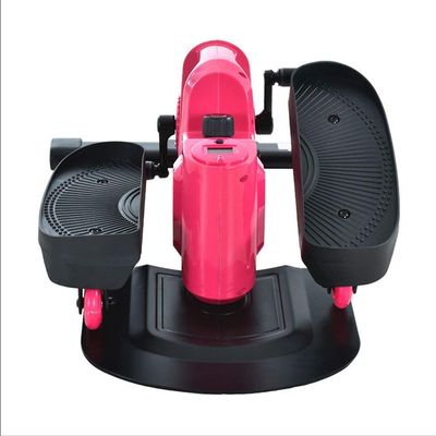 Stepper Step-by-step home slimming machine step-down stovepipe fitness equipment lumbar climber mini elliptical machine,edal Exerciser with Digital Display & Adjustable Resistance - Pedal Machine