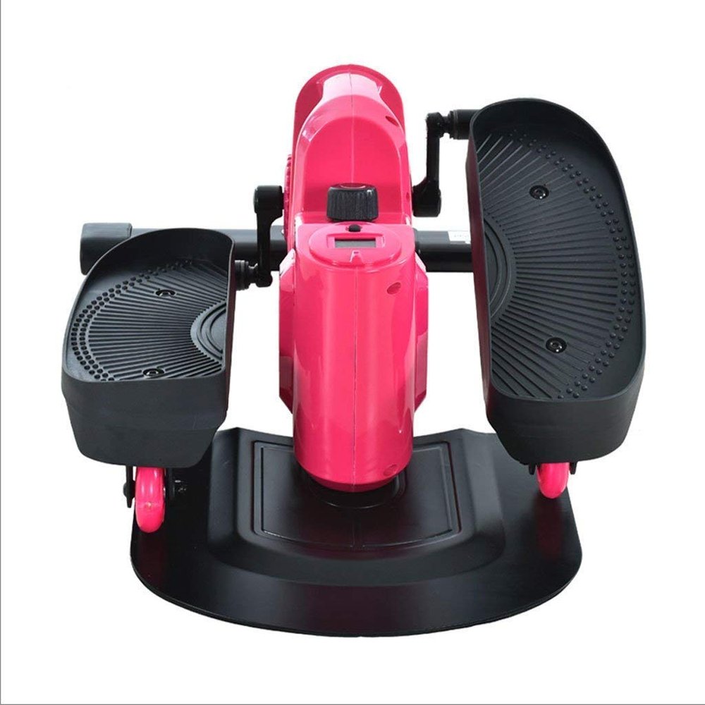 Stepper Step-by-step home slimming machine step-down stovepipe fitness equipment lumbar climber mini elliptical machine,edal Exerciser with Digital Display & Adjustable Resistance - Pedal Machine