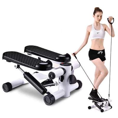 ZHCWEP Stepper Machine with Training Tapes,Multi-Function Mute Mini Stepper Exercise Machine &Up-Down Stepper with LED Display