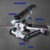 ZHCWEP Stepper Machine with Training Tapes,Multi-Function Mute Mini Stepper Exercise Machine &Up-Down Stepper with LED Display view 4