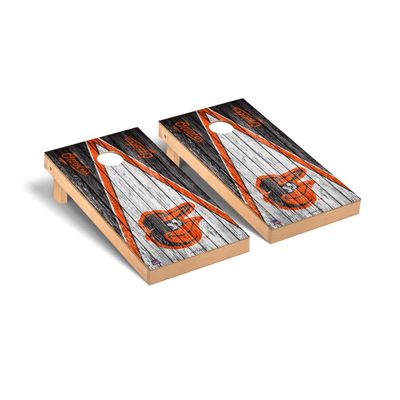 Baltimore Pro Cornhole Boards, 2x4 Premium Cornhole Board Set, Officially Licensed Cornhole Boards, Comes with (2) Boards, (8) Bags & LED Hole Lights