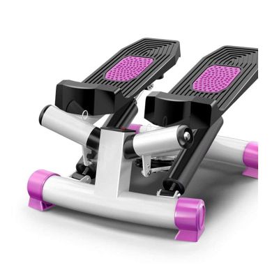 ZHCWEP Mini-Stepper Swing Stepper Twist Stepper Step Machine with LCD Monitor Free Installation Silent Hydraulic Pedal Machine Home Mini Twist Stepper Exercise Equipment
