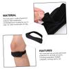 NOLITOY 2pcs Patella Knee Protector Braces Shockproof Knee Support Bands for Breathable and Comfortable for Running Basketball and Outdoor Sports view 4