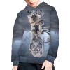WELLFLYHOM Cat Tiger Hoodies for Kids Boys Size 6 7 Fashion Graphic Sweatshirt Long Sleeve Hoodie Teen Girls Pullover Hooded Sweater Shirt Fall Outfits Workout Sportswear Jumpers view 4