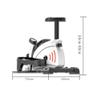 Mini Elliptical Cross Trainer,Resistance Exercise Stepper,LCD Home Gym Workout Equipment,Unisex Beautiful Scenery view 2
