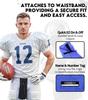 Exxact Sports Blue Football Towel with Hook & Loop Fastener, Quarterback QB Sports Towel to Clean Hands, Visor and Gloves - Highly Absorbent, Quick Dry (Royal Blue) view 3