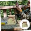 balacoo Portable Fish Basket for Carp Fishing Fishing Accessories Multi-Function Shrimp Container Bamboo Material Sturdy and Wear-Resistant view 2