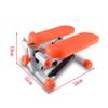 ZHCWEP Stair Stepper, Mini Stepper Cardio Exercise Trainer, Resistance can be Adjusted Stepper Machine, Stepper Exercises Equipment with LCD Monitor and Resistance Bands view 2
