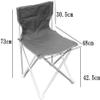 LCAIPNYF Outdoor Folding Chair Camp Chair Portable Lounge Sketch Chairs Outdoor Camping Chair Lightweight Fishing Stool with Storage Bag view 3