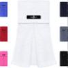 Exxact Sports White Football Towel with Hook & Loop Fastener, Quarterback QB Sports Towel to Clean Hands, Visor and Gloves - Highly Absorbent, Quick Dry (White) view 1