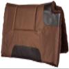 EQUIGEAR Horse Saddle Pad Western Brown Barrel Racing Pleasure Trail Blanket view 1