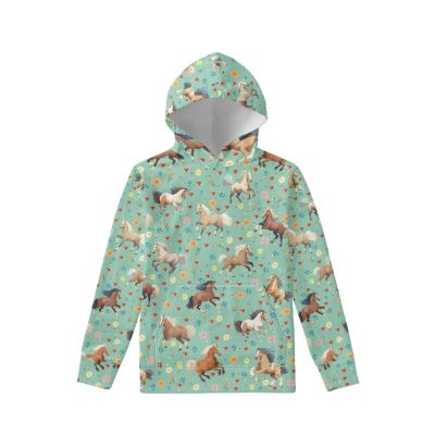 WELLFLYHOM Horse Shirts for Girls 11T 12T 13T Fashion Hoodies and Sweatshirt Graphic Pullover Top Long Sleeve Hoodie Loose Comfy Fall Outfits Workout Sweater Shirt Jumpers for Boys