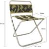 LCAIPNYF Outdoor Folding Chair Picnic Chair Portable Ultra Light Aluminum Alloy with Backrest Fishing Chair Stool Camping Chair Outdoor Chair Lightweight and Durable Picnic Chair view 2